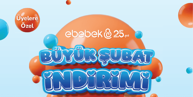 Geleneksel ebebek Şubat İndirimlerinde Bu Hafta! (23-27 Şubat) image