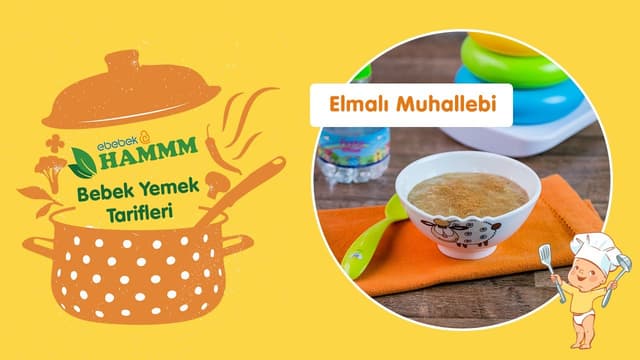 Şekersiz Tarif! | Elmalı Cheesecake | Bebek Yemek Tarifleri | Hammm Vakti image