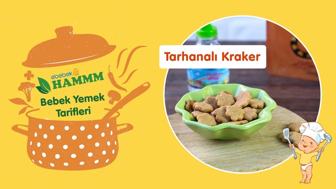 Tarhanalı Bebek Krakeri | Bebek Yemek Tarifleri | Hammm Vakti