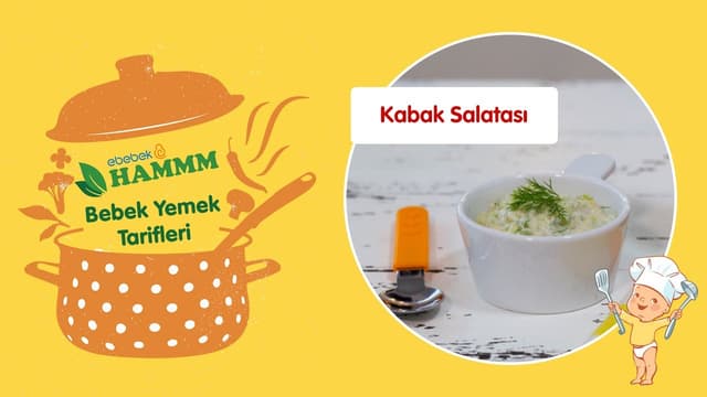 Kabak Salatası | Bebek Yemek Tarifleri | Hammm Vakti image