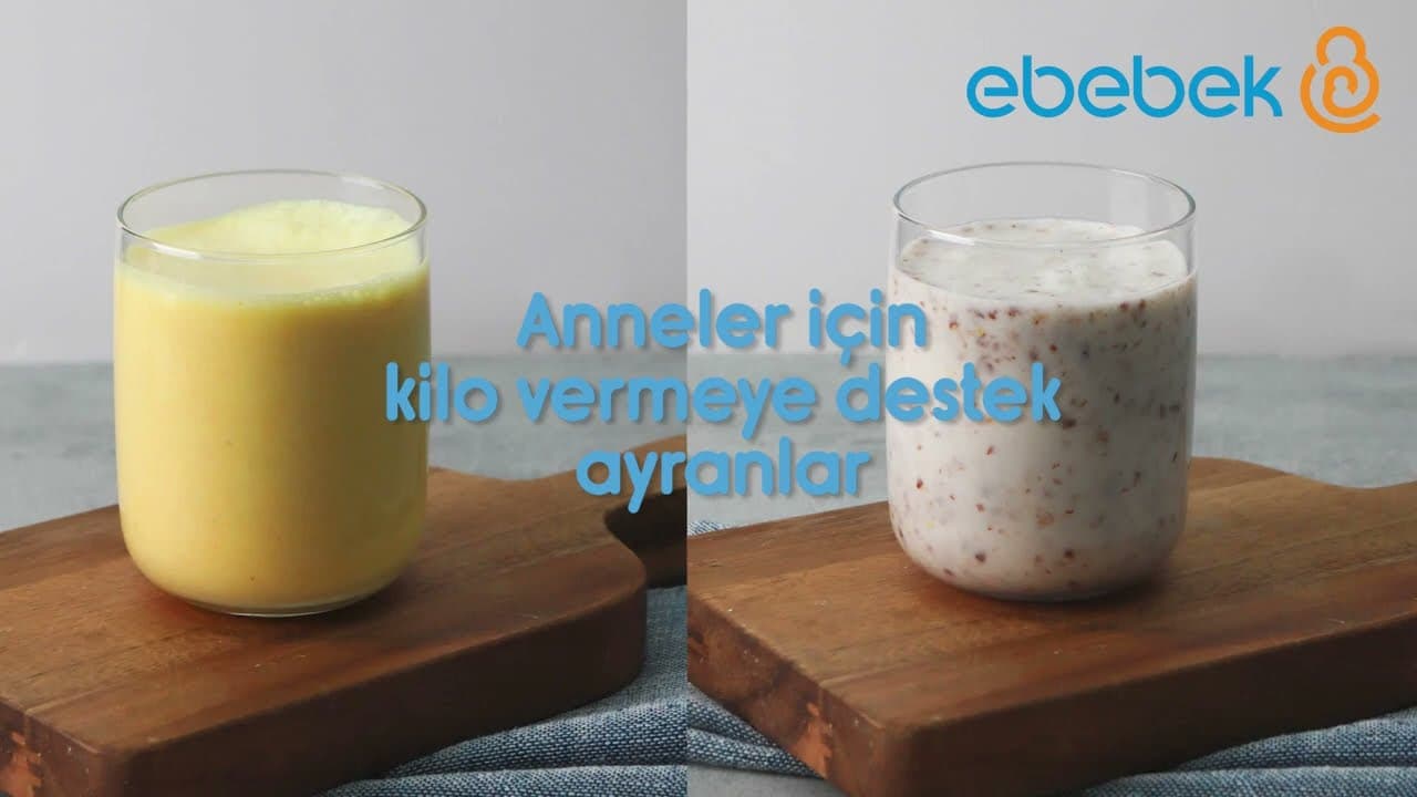 Emziren Anneler için Kilo Vermeye Destek Ayranlar