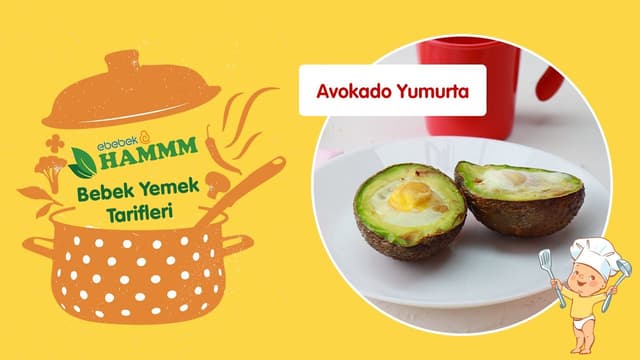 Avokado Yumurta | Bebek Yemek Tarifleri | Hammm Vakti image