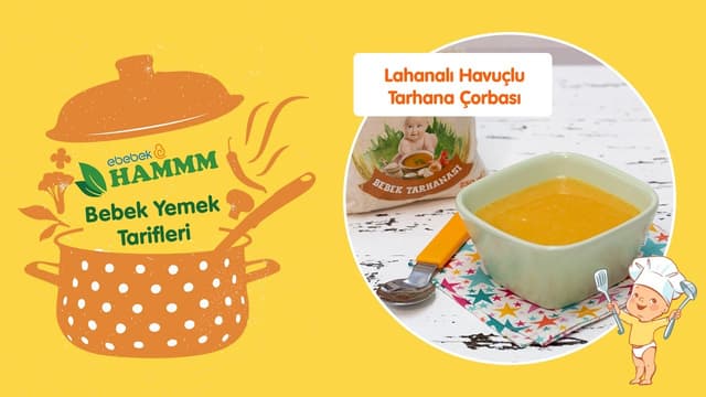 Bebekler İçin Lahanalı Havuçlu Tarhana Çorbası | Bebek Yemek Tarifleri | Hammm Vakti image