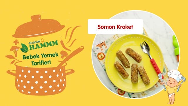 Somon Kroket | Bebek Yemek Tarifleri | Hammm Vakti image