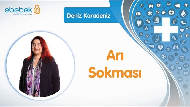 Bebeği Arı Sokması - Deniz Karadeniz Bebekler İçin İlk Yardım image