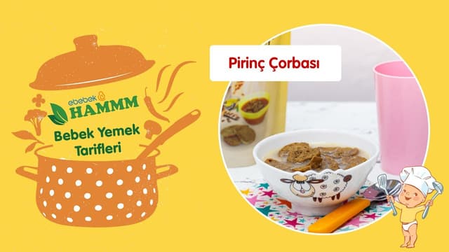 Bebekler İçin Pirinç Çorbası | Bebek Yemek Tarifleri | Hammm Vakti image