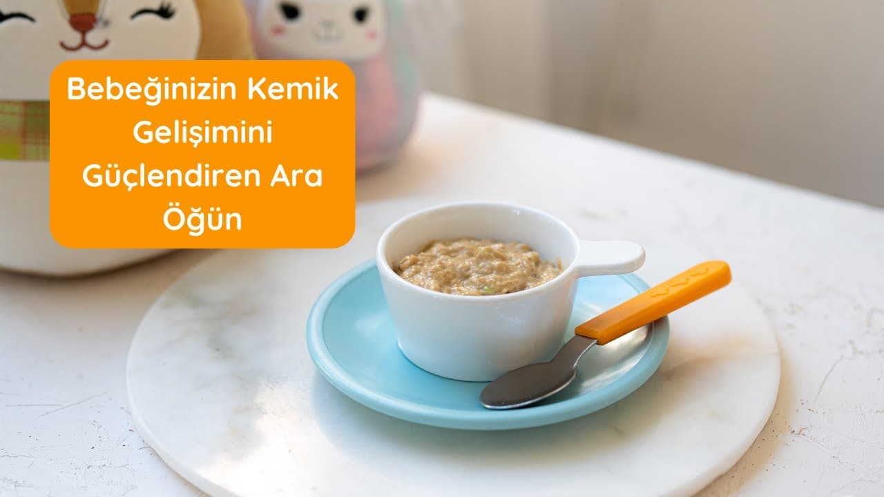 Bebeğinizin Kemik Gelişimini Güçlendiren Ara Öğün Tarifi