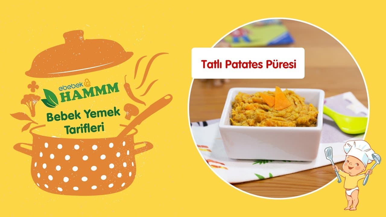 Tatlı Patatesli Avokado Püresi | Bebek Yemek Tarifleri | Hammm Vakti
