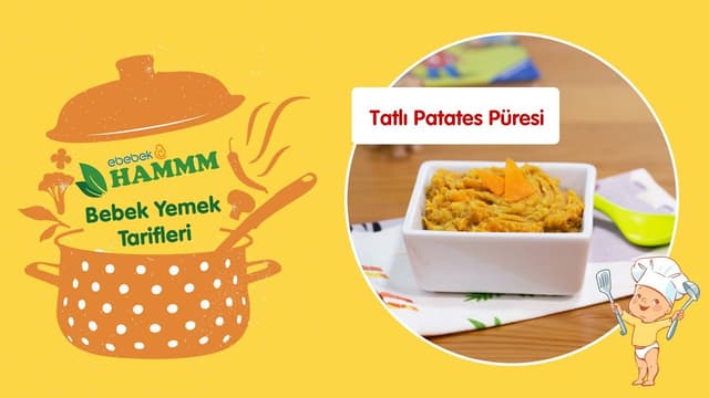 Tatlı Patatesli Avokado Püresi | Bebek Yemek Tarifleri | Hammm Vakti