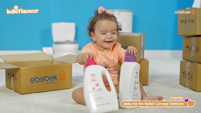 Bebefluencerımız Rüya'nın Önerisi: baby me Temizlik Ailesi! 😍