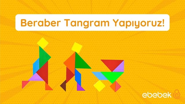 Tangram Şekilleri - Tangram Kule Yapımı