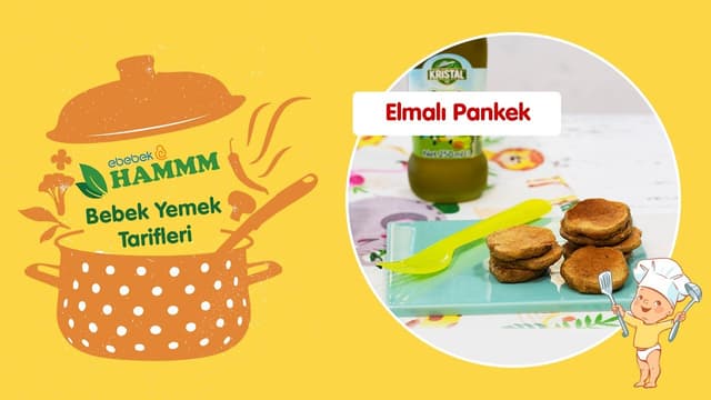 Elmalı Pankek | Bebek Yemek Tarifleri | Hammm Vakti image