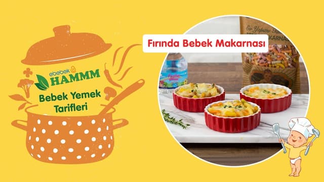 Fırında Bebek Makarnası | Bebek Yemek Tarifleri | Hammm Vakti image