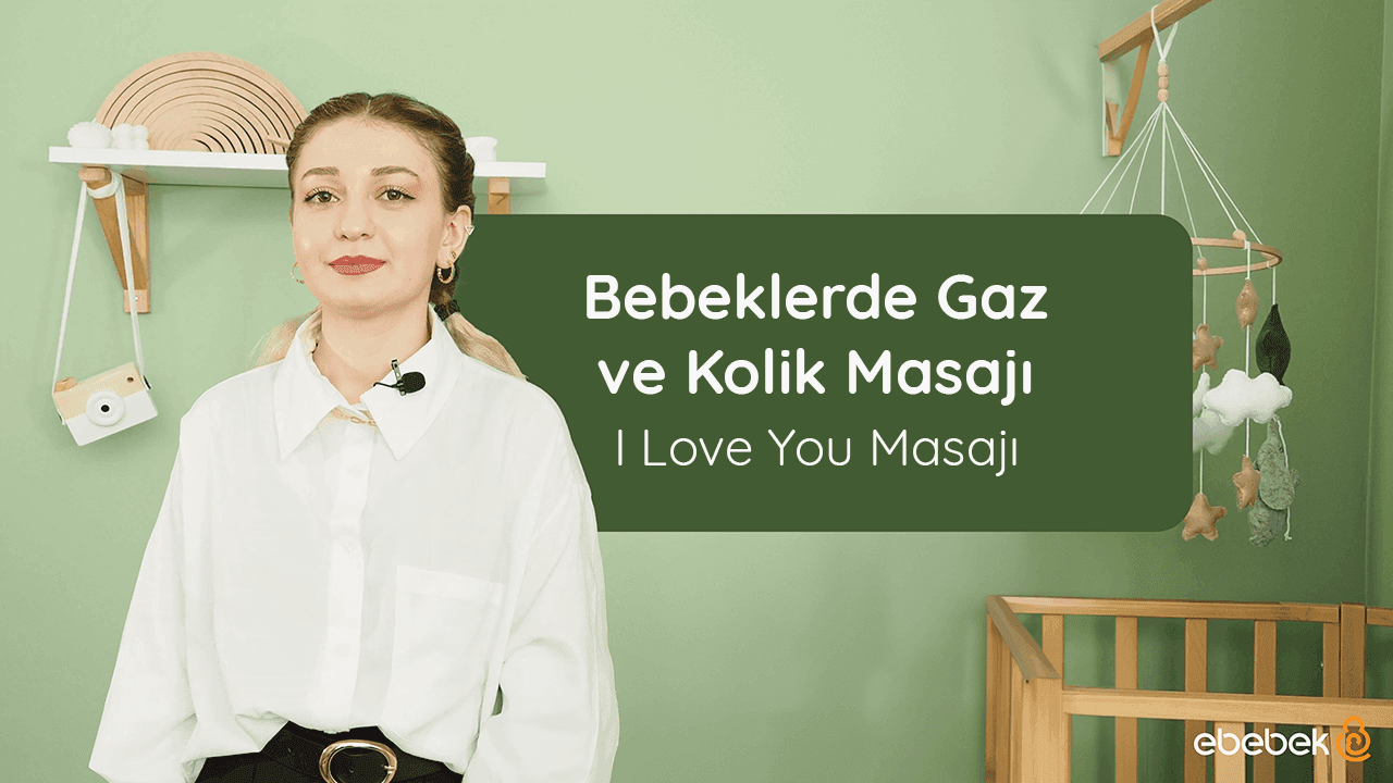 Bebeklerde Gaz & Kolik Masajı kapak resmi
