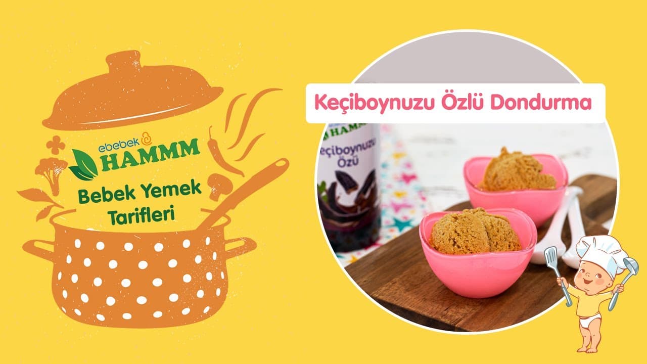 Keçiboynuzu Özlü Dondurma | Bebek Yemek Tarifleri | Hammm Vakti