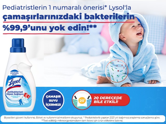 Lysol Antibakteriyel Hijyen Sağlayıcı