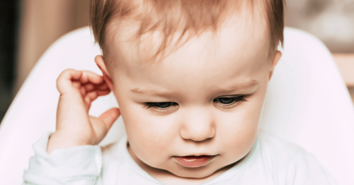 Causes and treatment of middle ear inflammation in babies